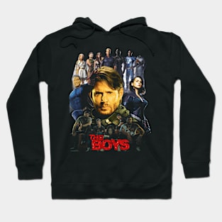 the dark side of heroes bootleg vintage design Hoodie